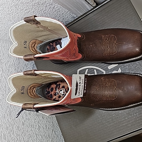 Ariat Anthem Shortie Myra Boots - Picture 8 of 13